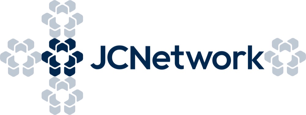 Schutzraum am Beispiel des Logos JCNetwork-Hauptlogo